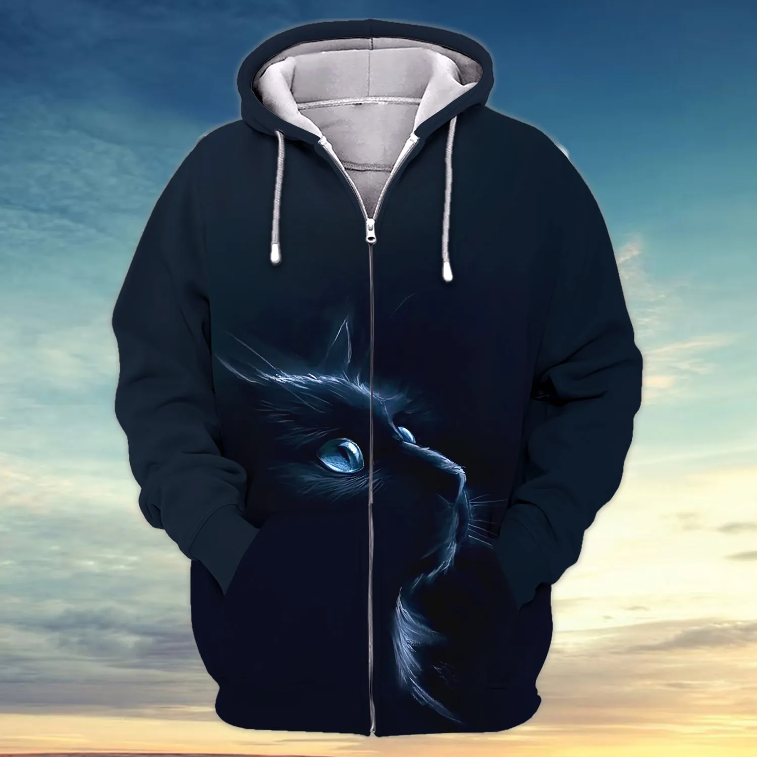 Cute Cat Mystery 3D Shirts