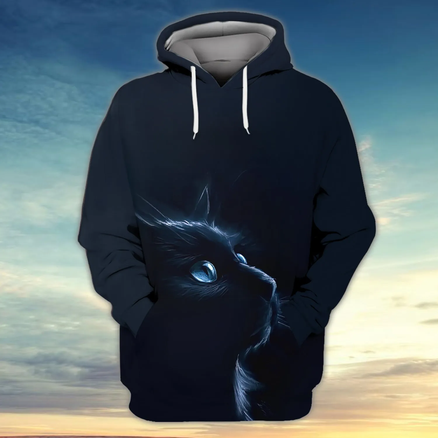 Cute Cat Mystery 3D Shirts