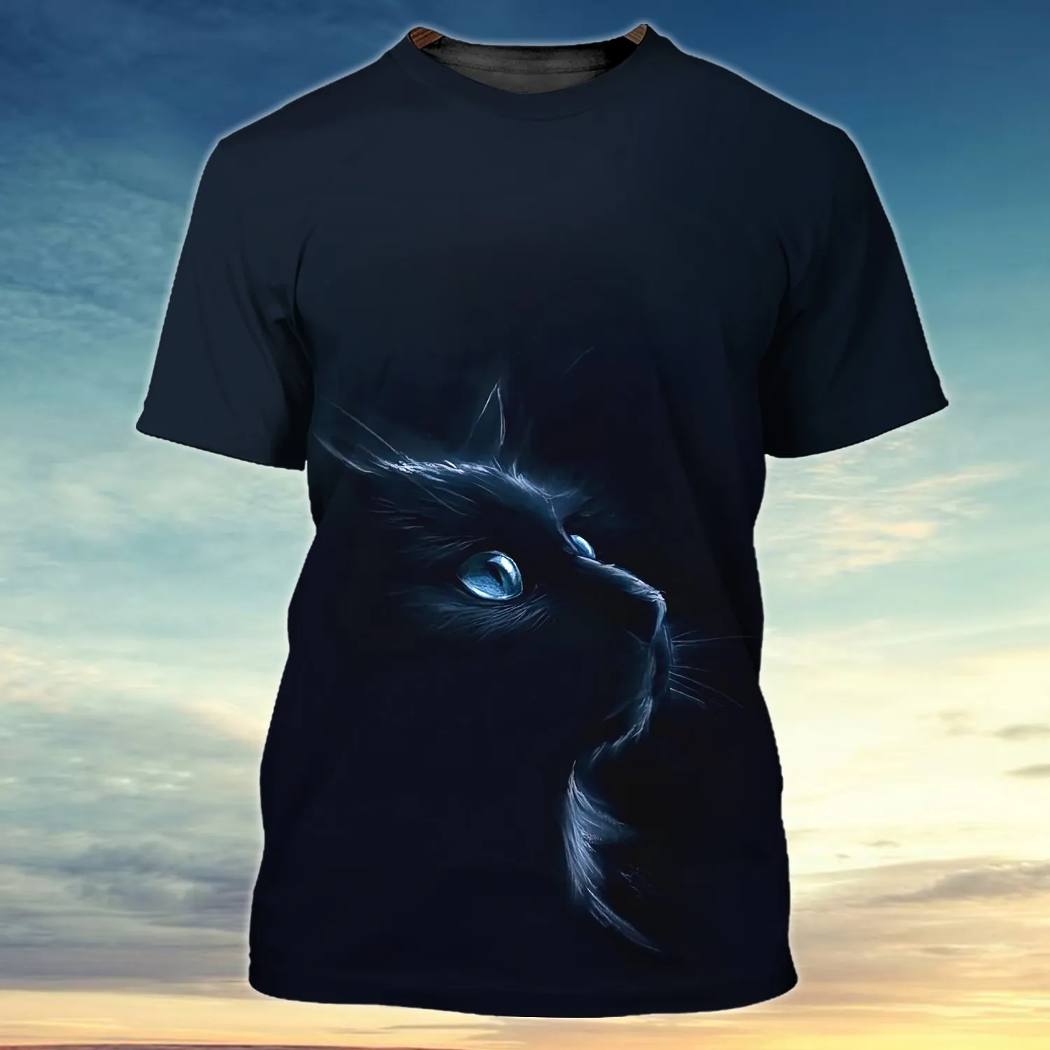 Cute Cat Mystery 3D Shirts