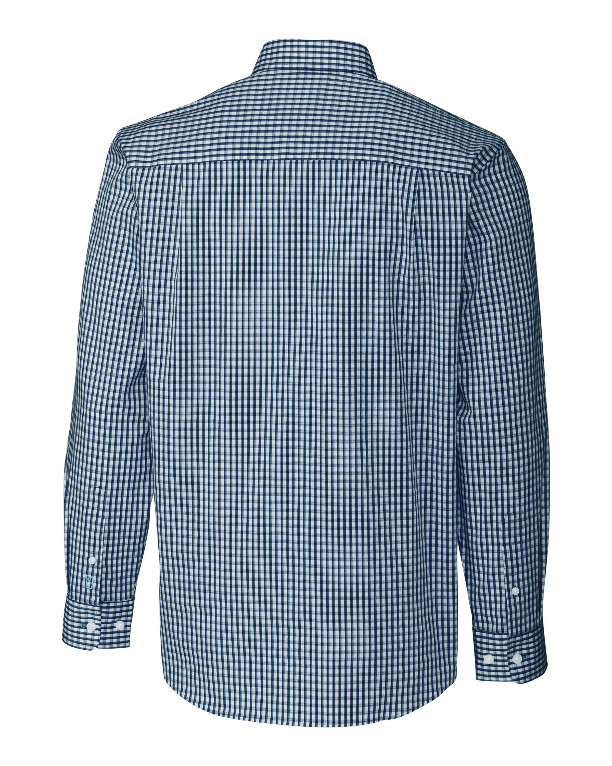 Cutter & Buck - Men's L/S Stretch Gingham