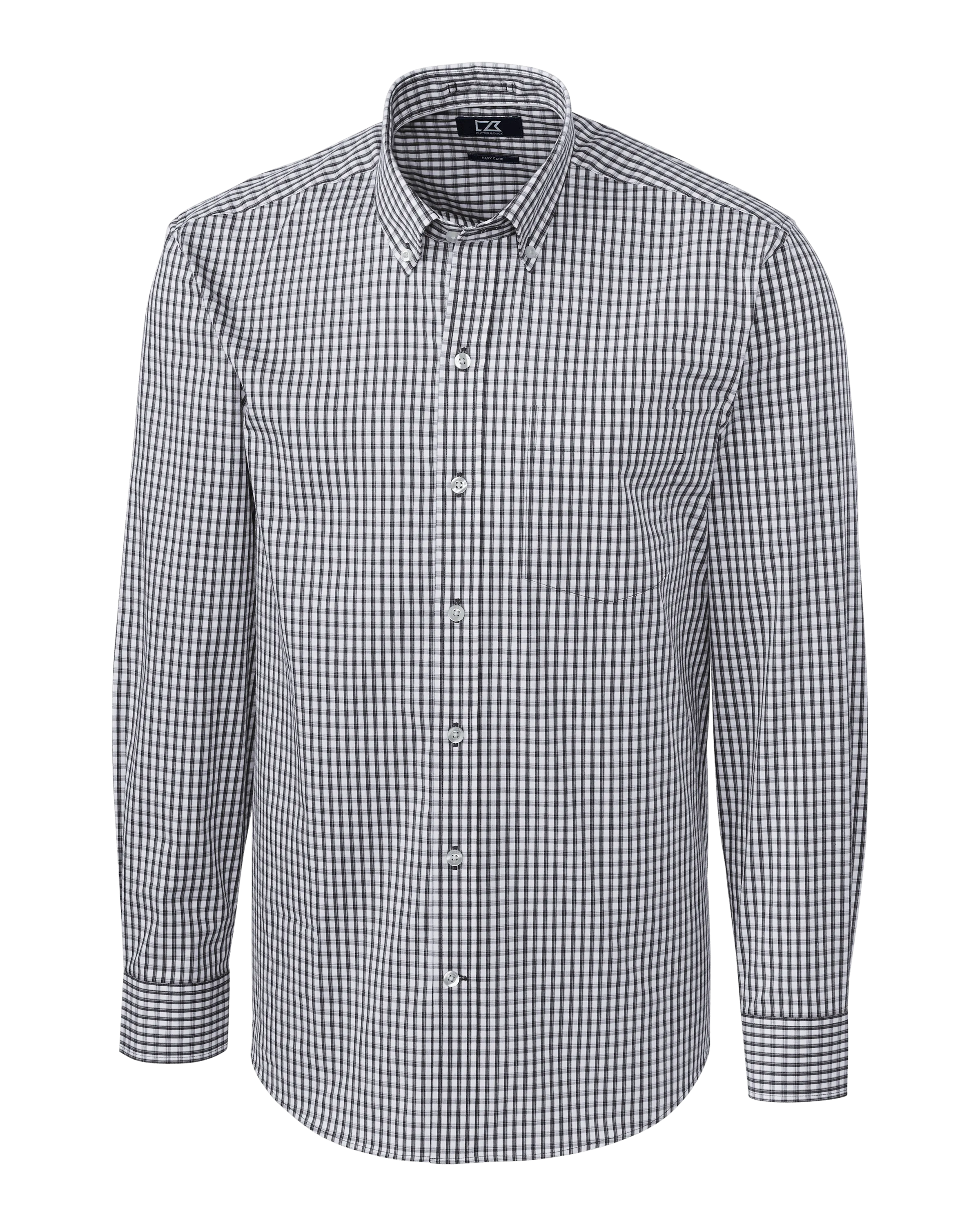 Cutter & Buck - Men's L/S Stretch Gingham