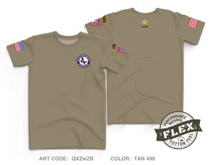 Dallas Fort Worth Recruiting Battalion Core Men's SS Flex Performance Tee - QXZwZB