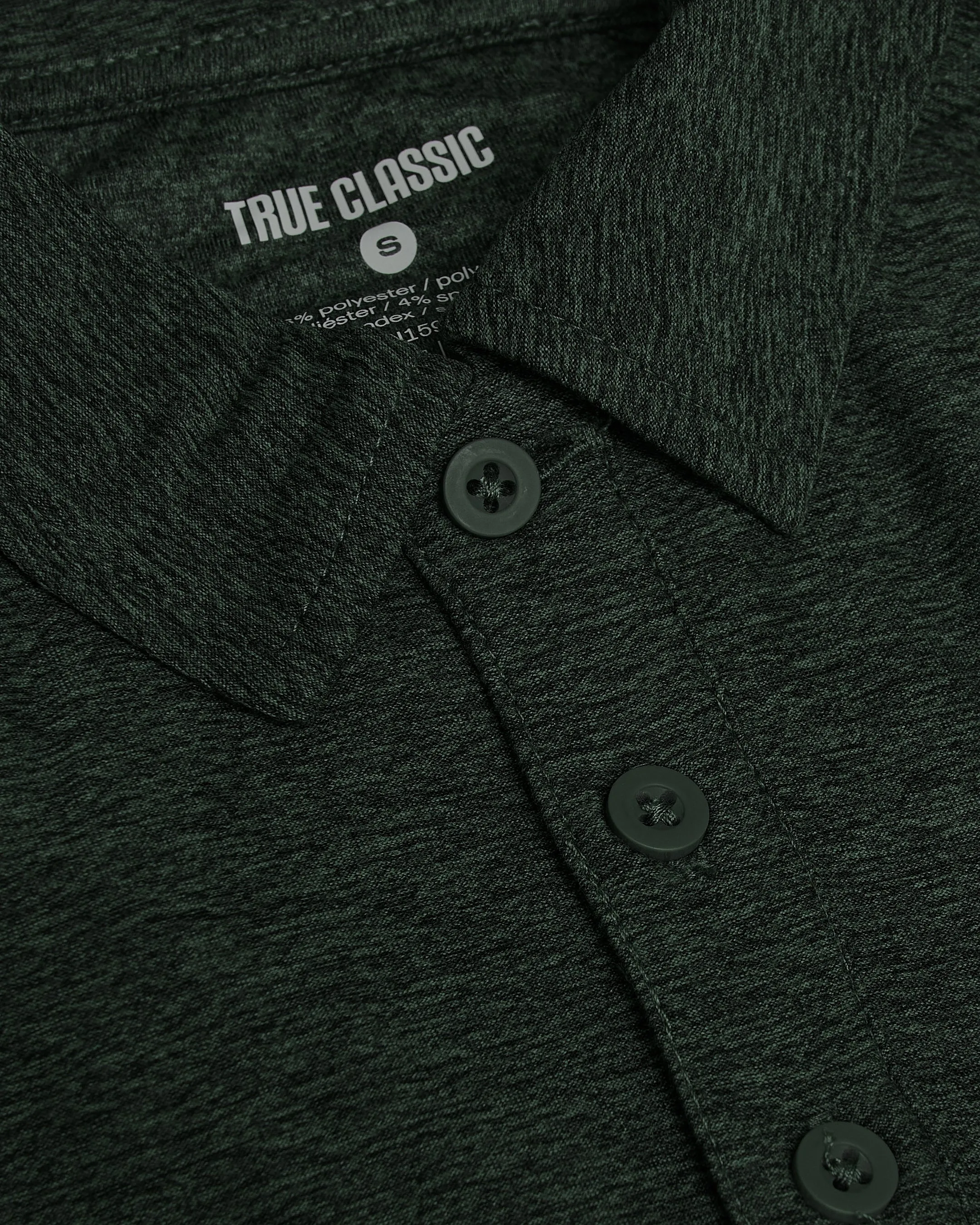 Dark Heather Forest Active Polo 2.0