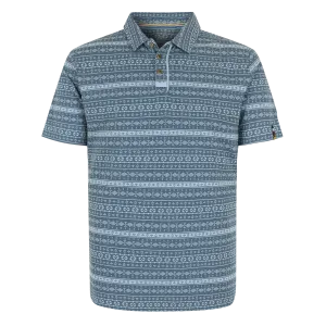 Dhani Polo Shirt - Haze Stripe