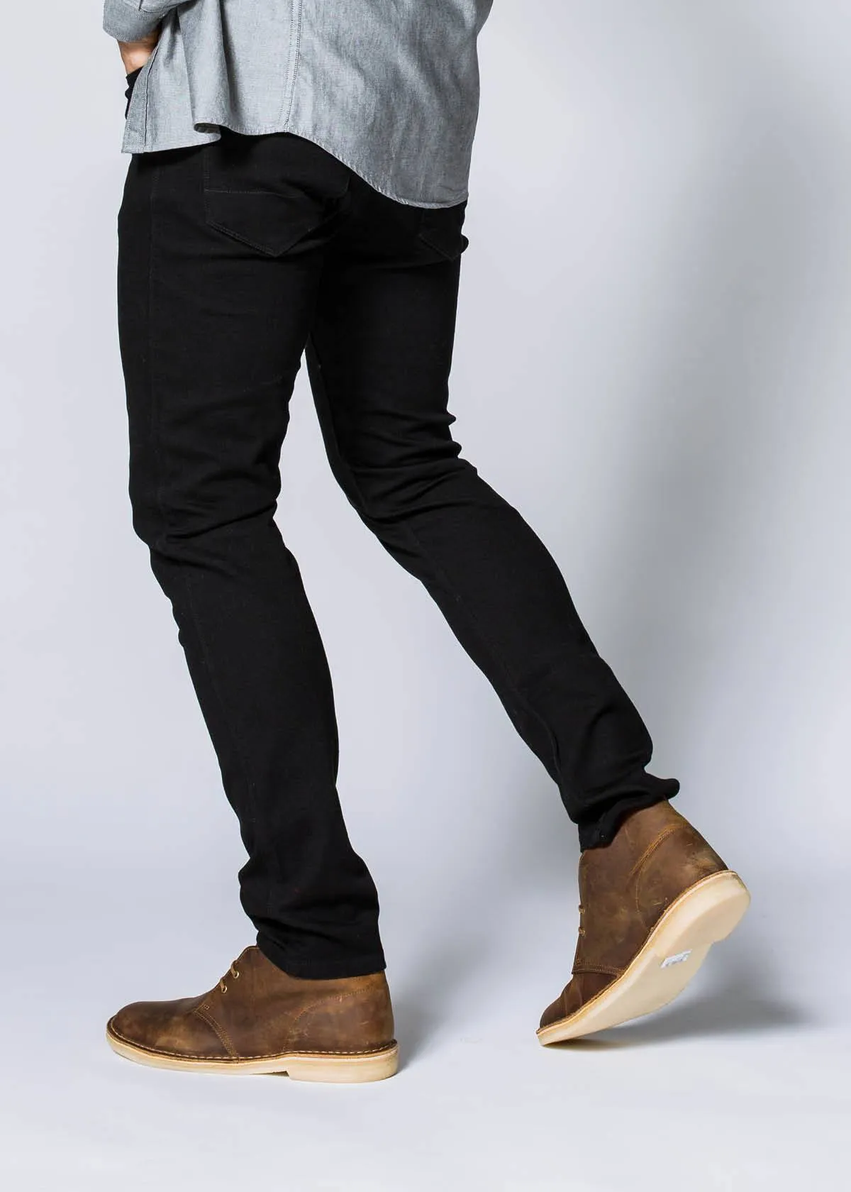 DU/ER Men's Performance Denim Slim Pant - Black