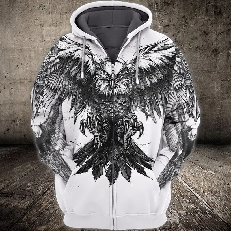 Eagle Tattoo 3d Full Print