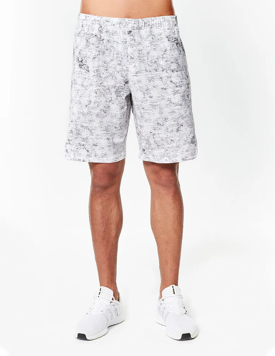 easyoga LESPIRO Men's Sports Shorts - FB4 Morse White