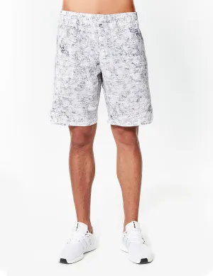 easyoga LESPIRO Men's Sports Shorts - FB4 Morse White