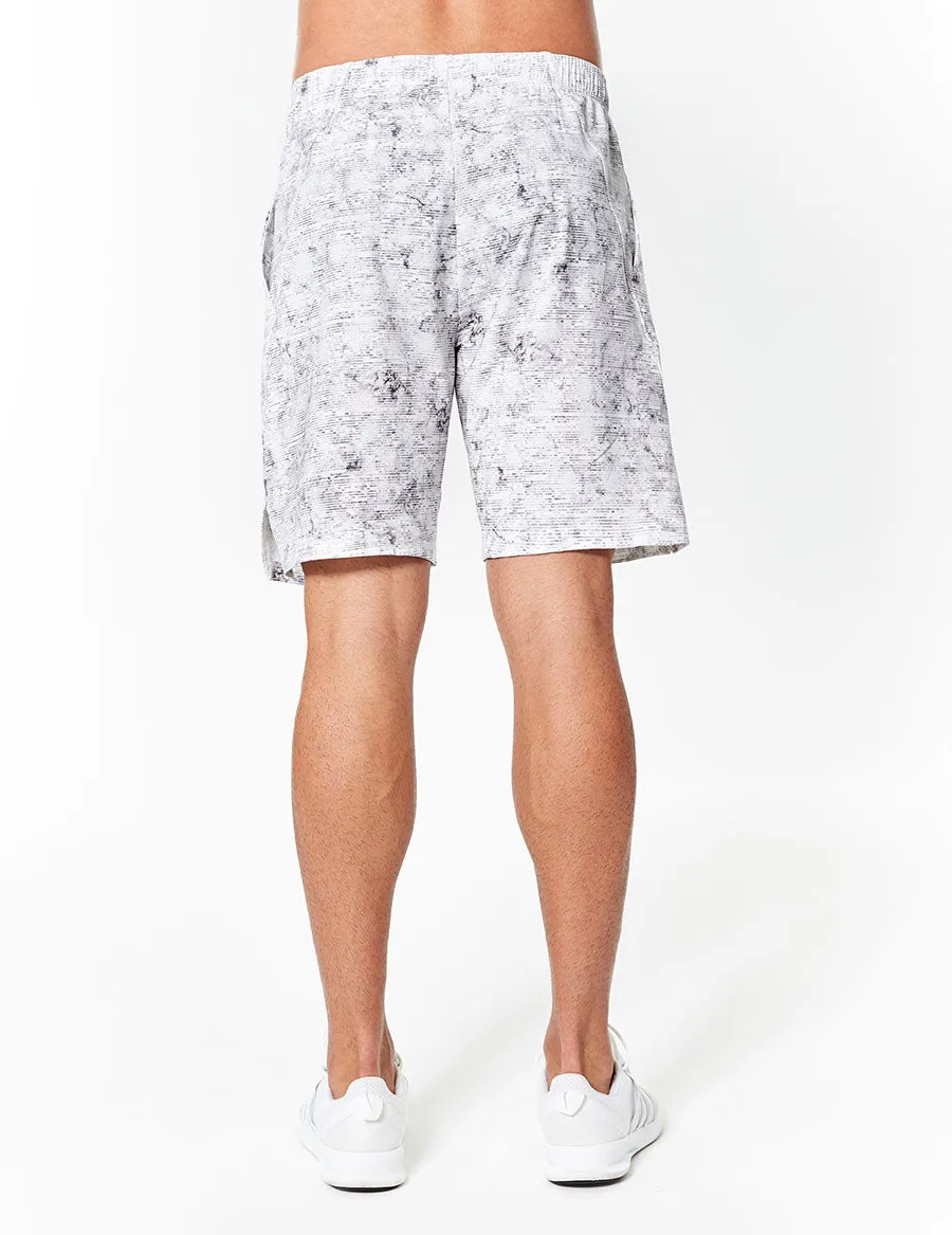 easyoga LESPIRO Men's Sports Shorts - FB4 Morse White
