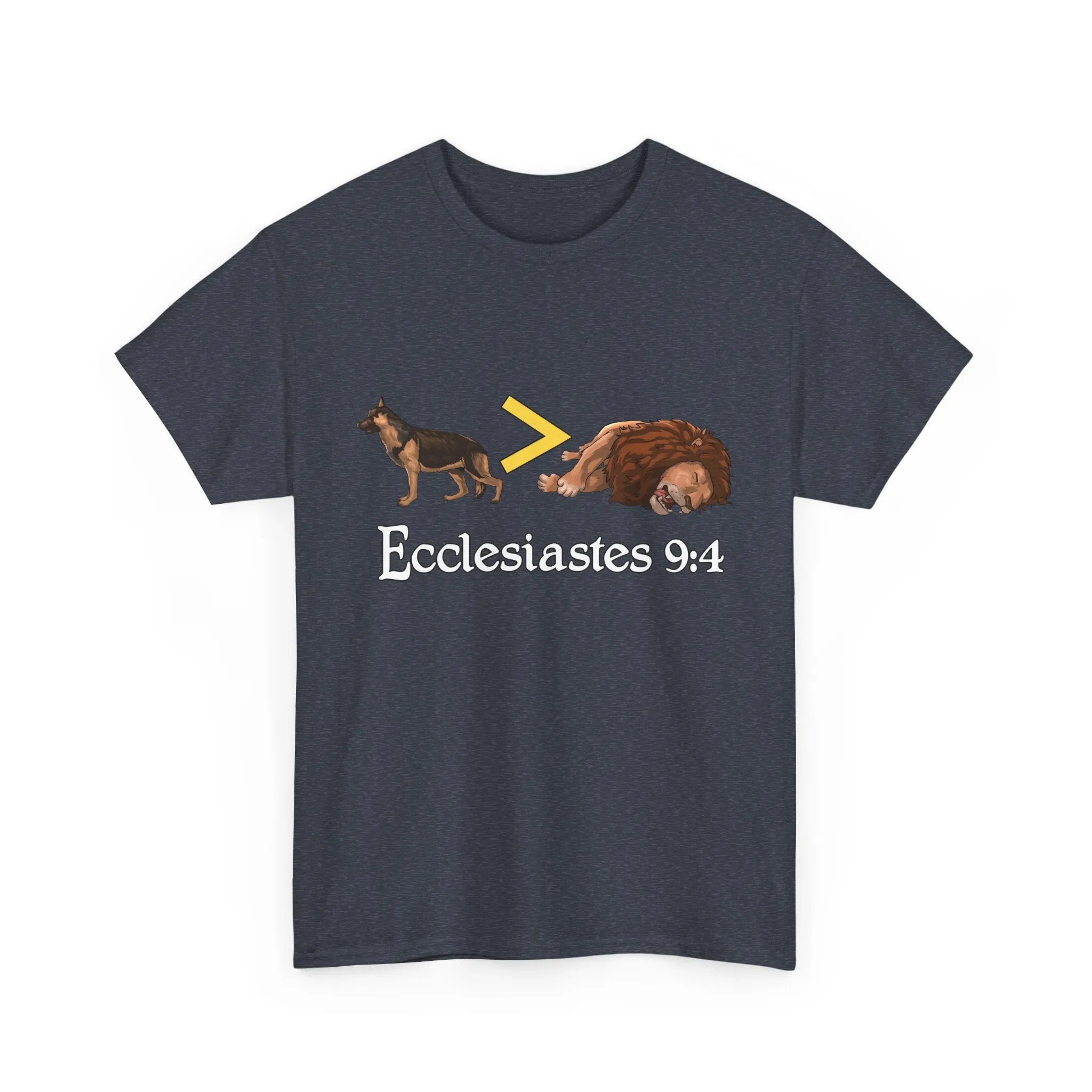 Ecclesiastes 9:4 Part 2 Unisex Heavy Cotton Tee