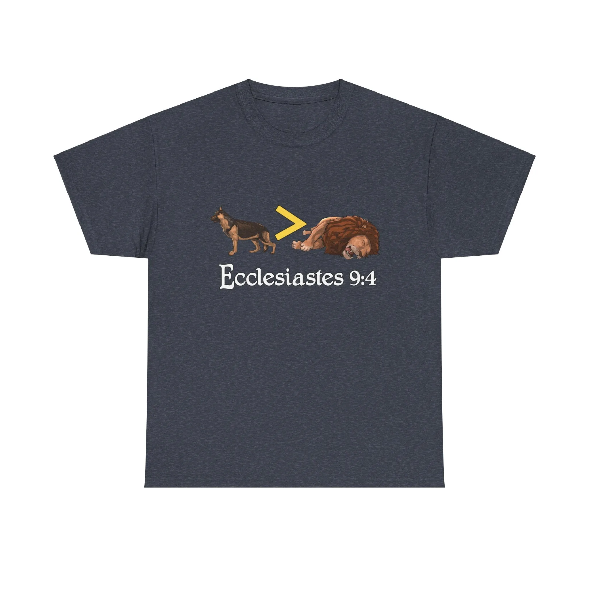 Ecclesiastes 9:4 Part 2 Unisex Heavy Cotton Tee