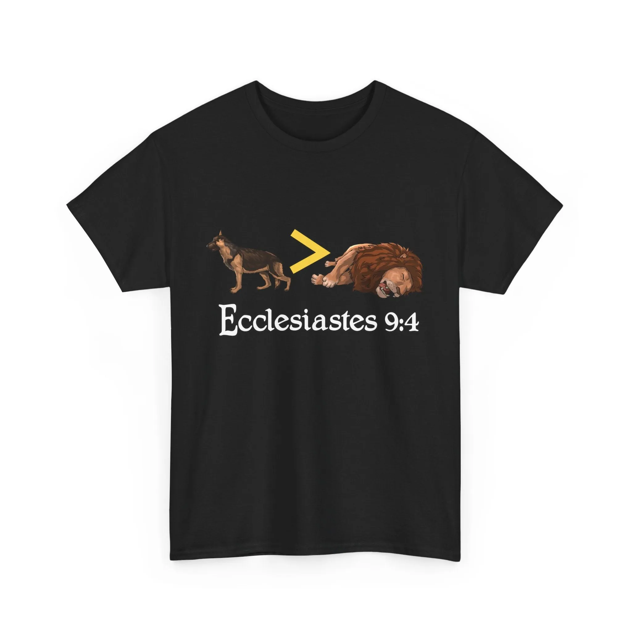 Ecclesiastes 9:4 Part 2 Unisex Heavy Cotton Tee
