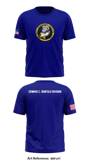 Edward C. Benfold Division Store 1 Core Men's SS Performance Tee - BrfjvT