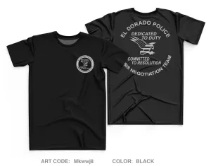 El Dorado Police Department Crisis Negotiation Team Core Men's SS Performance Tee - Mkwwj8