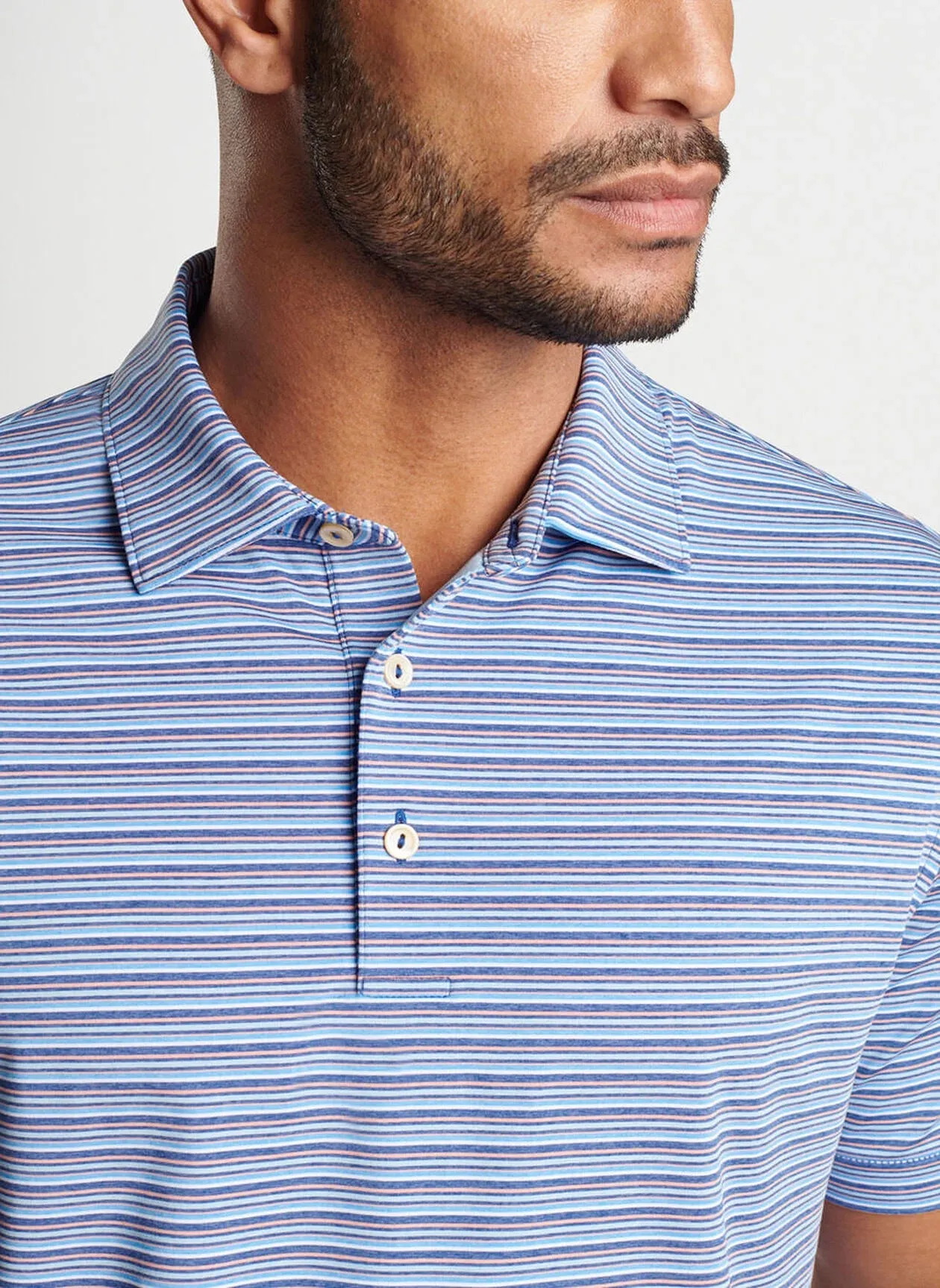 Fairmont Performance Jersey Polo (Sport Navy)