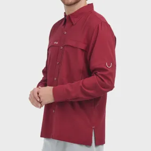 Gameguard Oxblood Scout LS Shirt