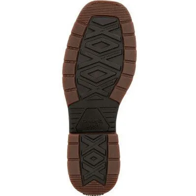 Georgia Men's Carbo Tec 10" Pull On Slip Resist Work Boot -Brown- GB00494