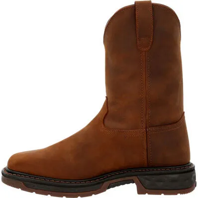 Georgia Men's Carbo Tec 10" Pull On Slip Resist Work Boot -Brown- GB00494