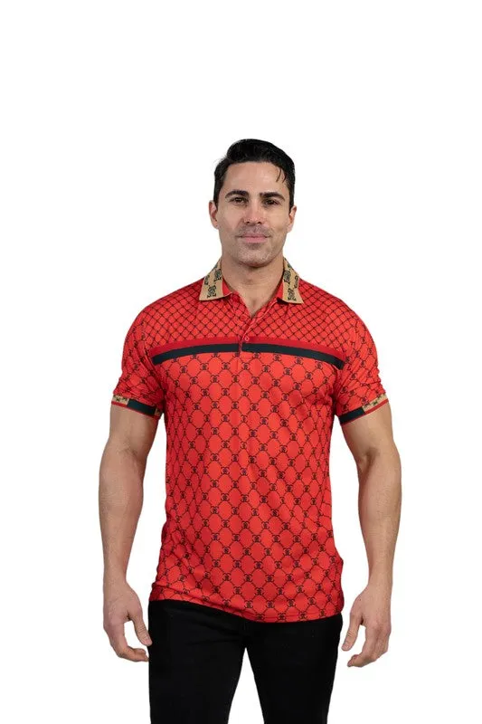 GGP-7 Dynamic Style Modern Fit Polo for Men