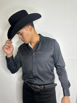 Giovanni Black Moderno Casual Shirt