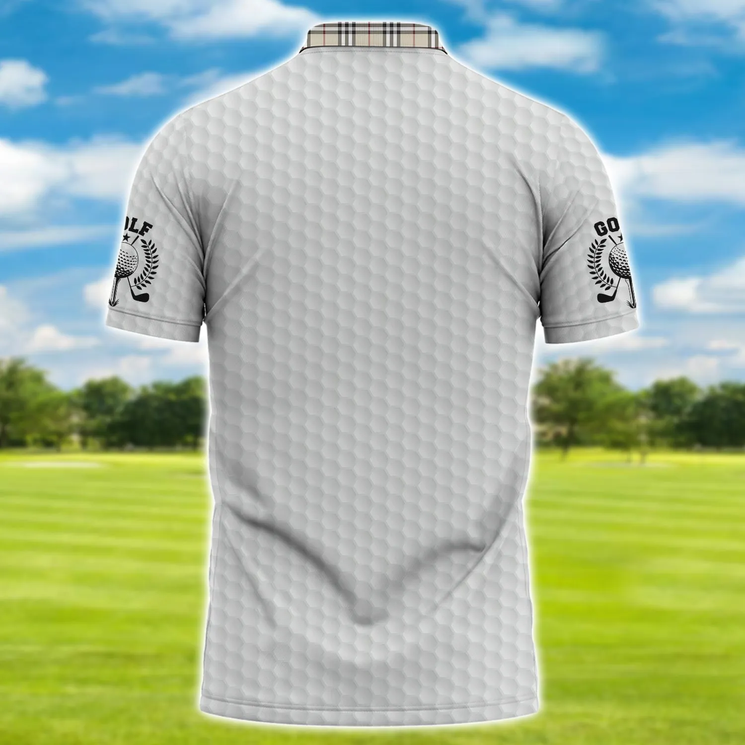Golf - Personalized Name 3D Polo Shirt -NBTT-1199