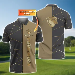 Golf - Personalized Name 3D Polo Shirt -TD96-1140