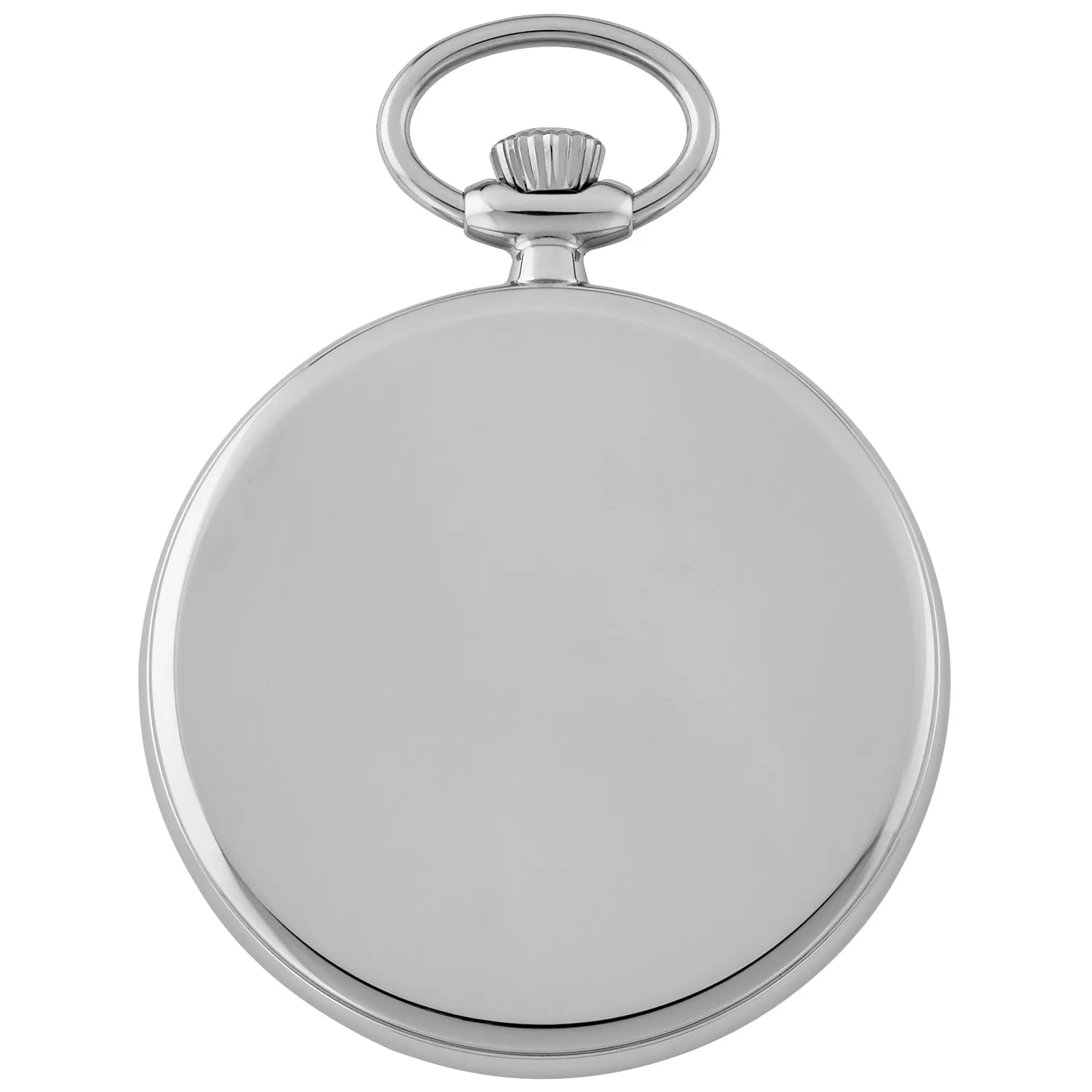 Gotham Men's Stainless Steel Mechanical Hand Wind Railroad Pocket Watch # GWC14100S