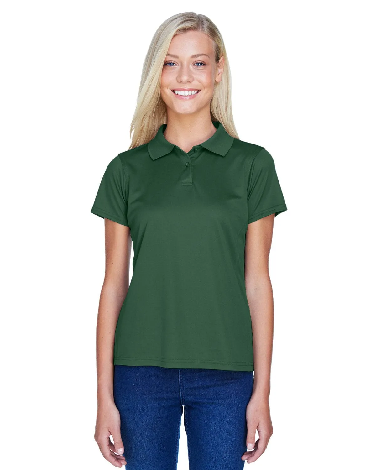 Harriton Ladies Polytech Polo Shirt