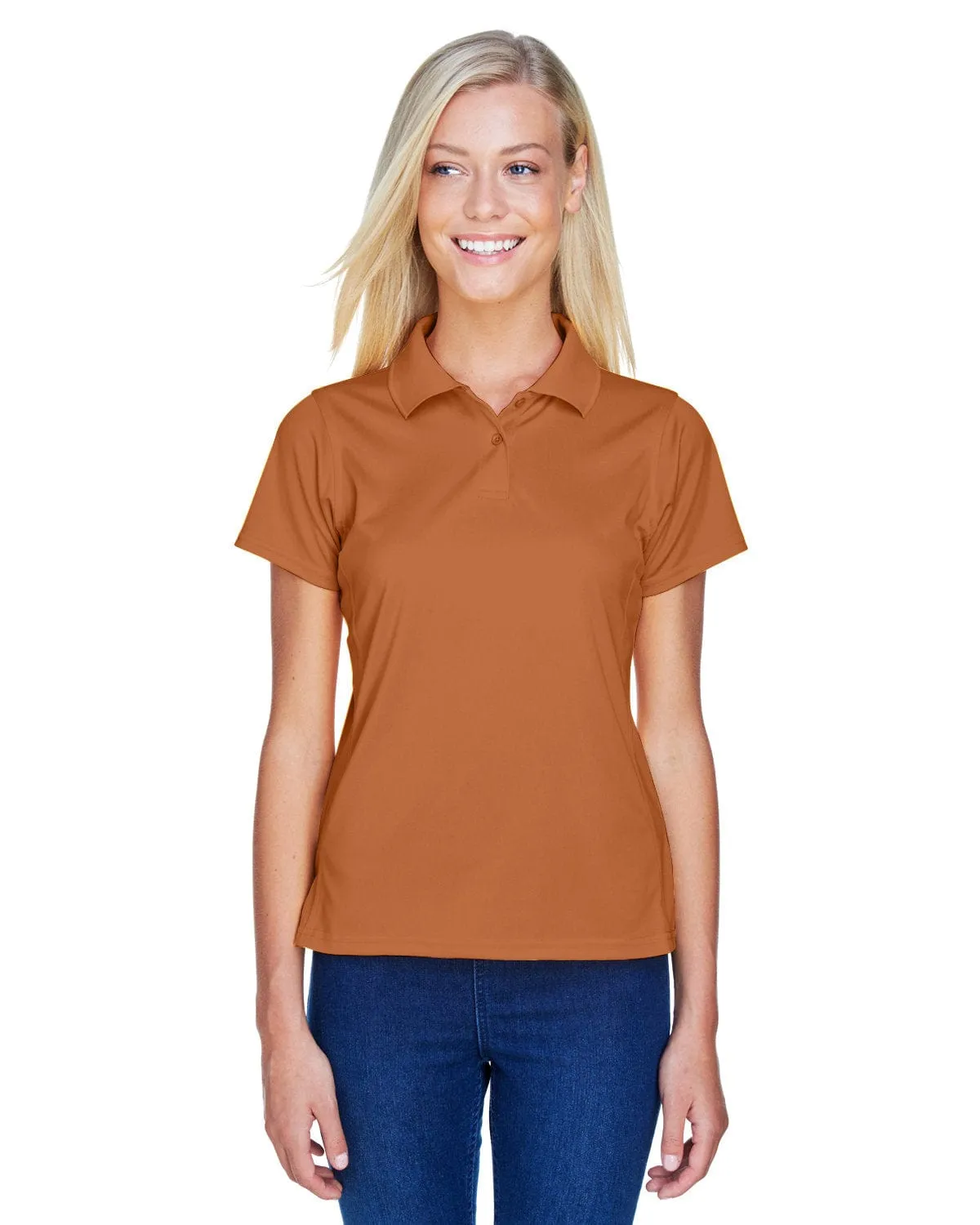 Harriton Ladies Polytech Polo Shirt