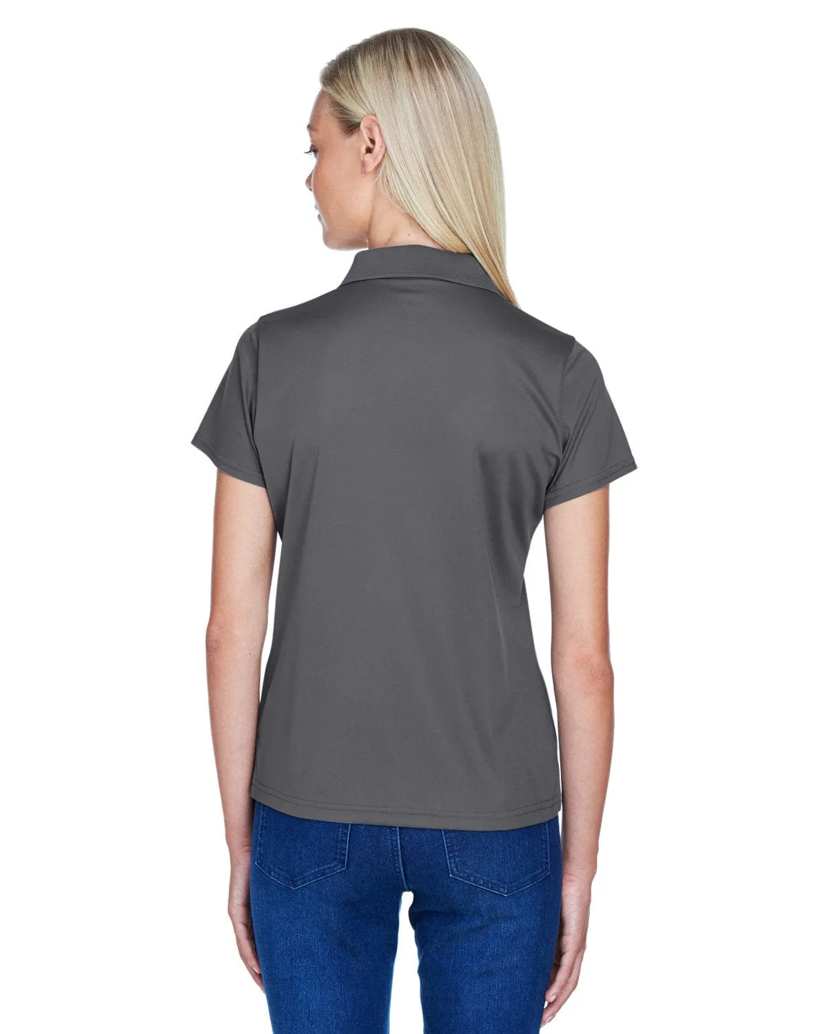 Harriton Ladies Polytech Polo Shirt
