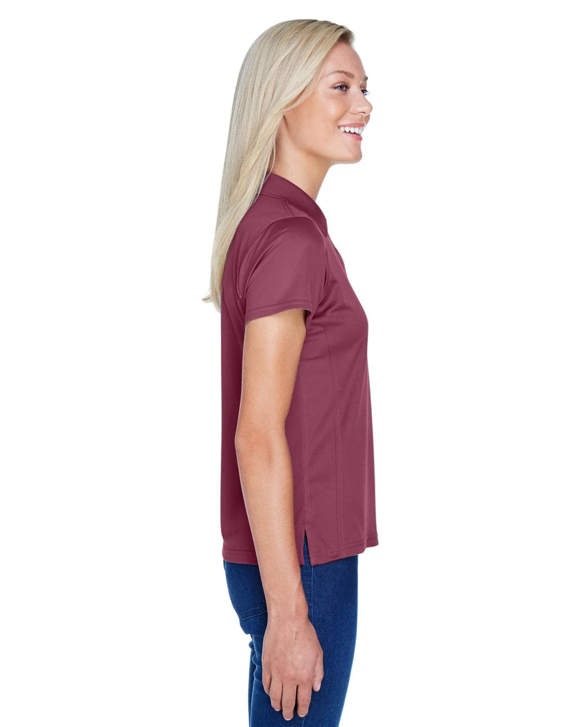 Harriton Ladies Polytech Polo Shirt