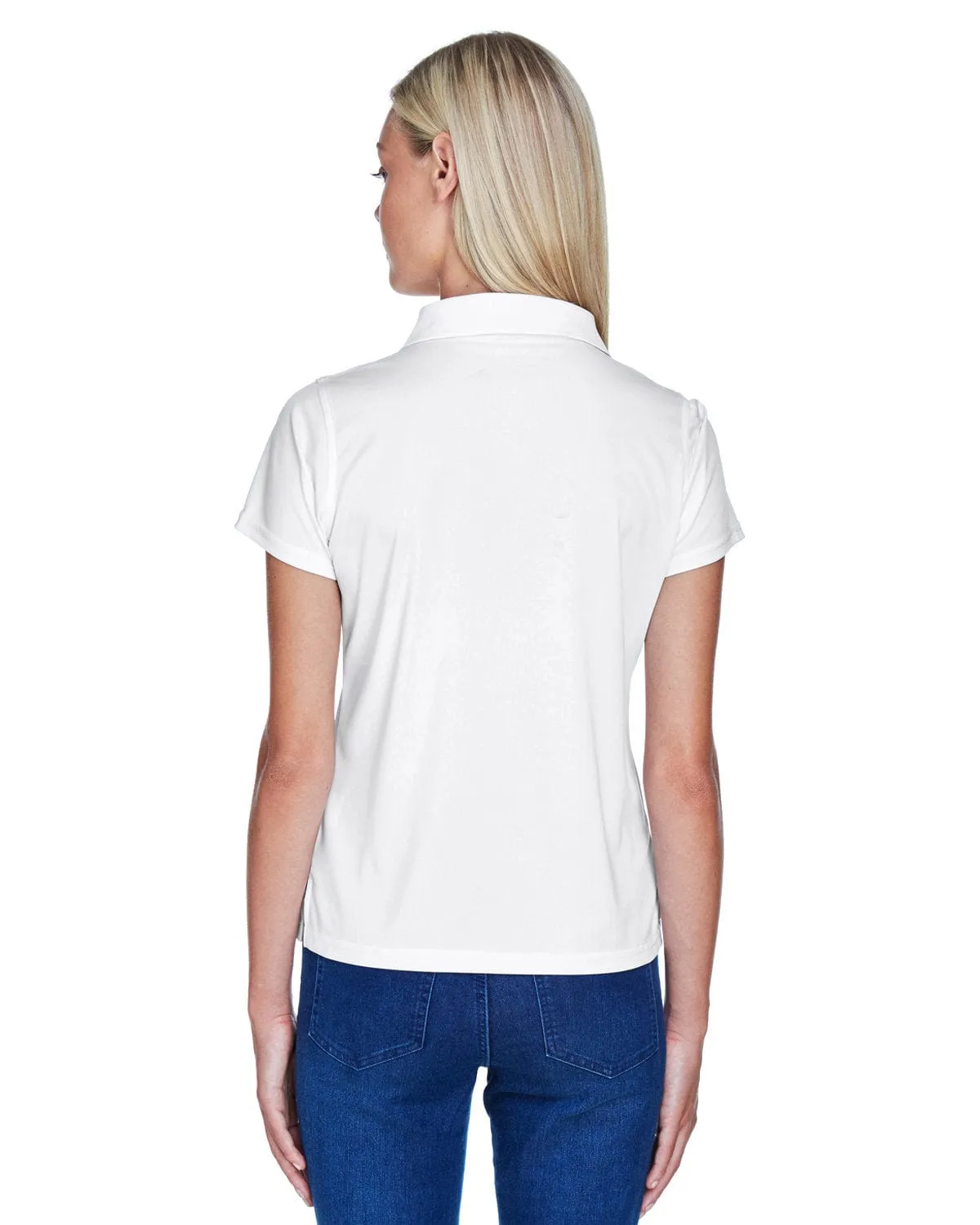 Harriton Ladies Polytech Polo Shirt