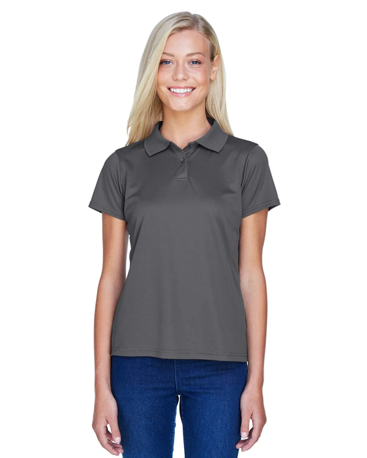 Harriton Ladies Polytech Polo Shirt