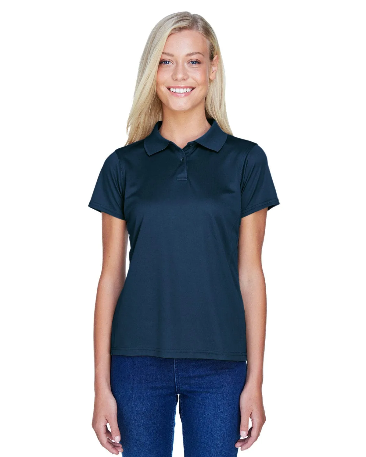 Harriton Ladies Polytech Polo Shirt