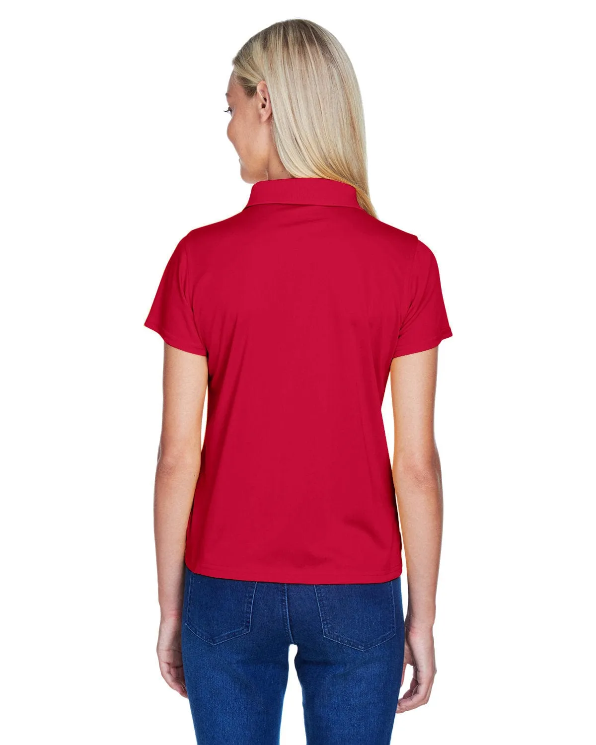 Harriton Ladies Polytech Polo Shirt