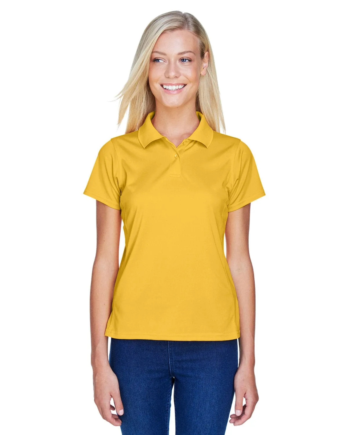 Harriton Ladies Polytech Polo Shirt