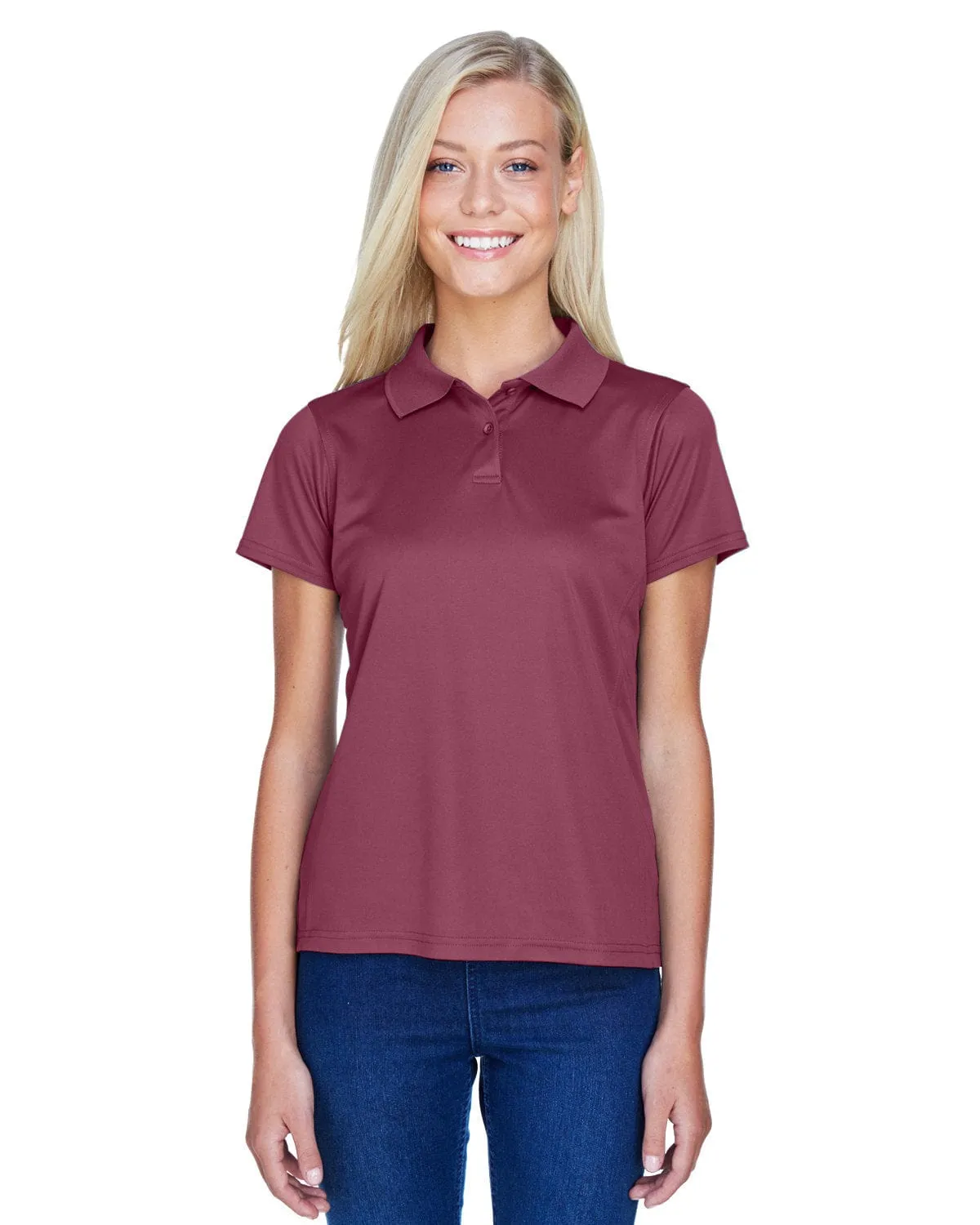 Harriton Ladies Polytech Polo Shirt