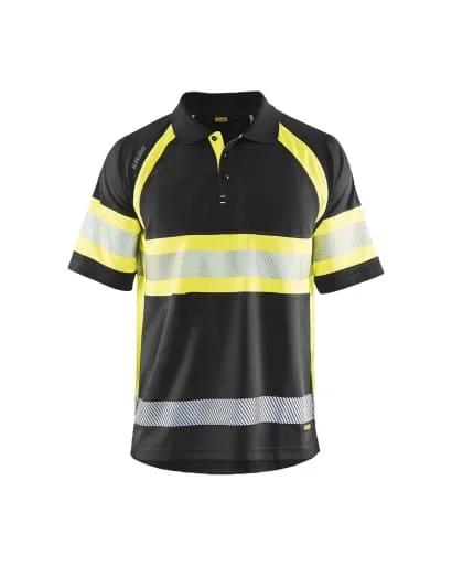 High Visibility Wicking Polo Shirt by Blaklader 3338- Class 1 Certified