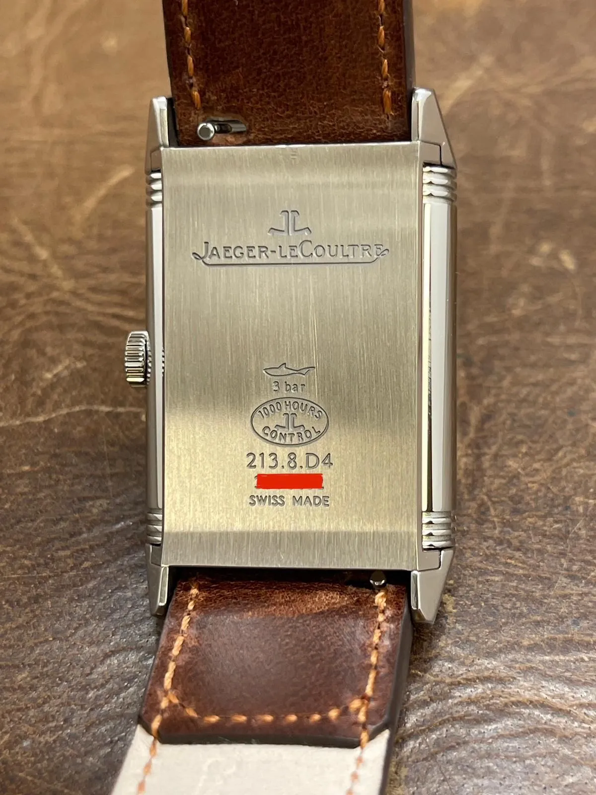 Jaeger-Lecoultre Reverso Classic Medium Duoface Q2458422 Silvered Grey (Black Reverso) Dial Manual Wind Men's Watch
