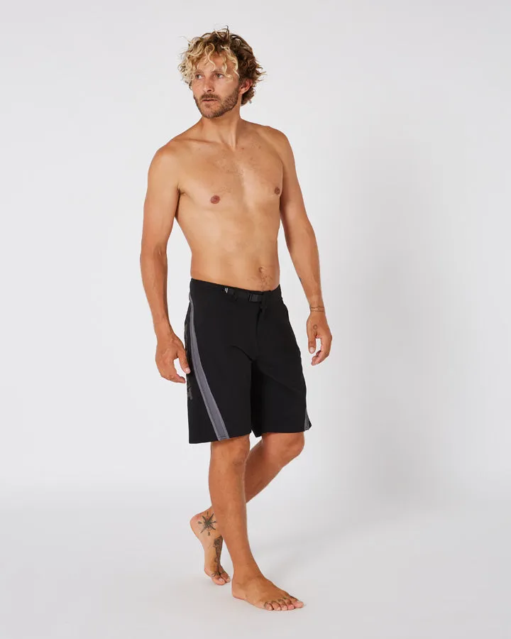 Jetpilot Profiler Mens Boardshorts - Black/Charcoal