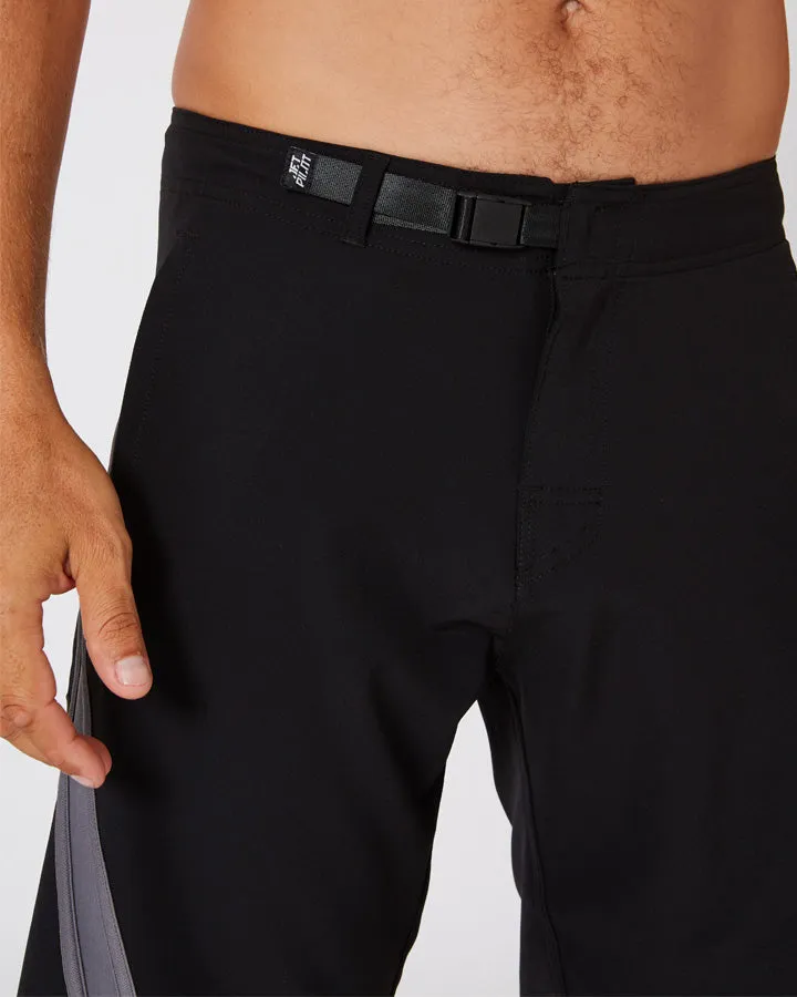 Jetpilot Profiler Mens Boardshorts - Black/Charcoal