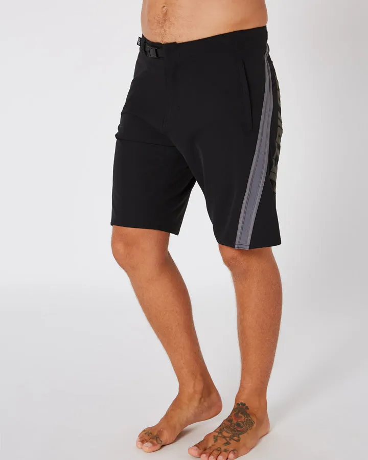 Jetpilot Profiler Mens Boardshorts - Black/Charcoal