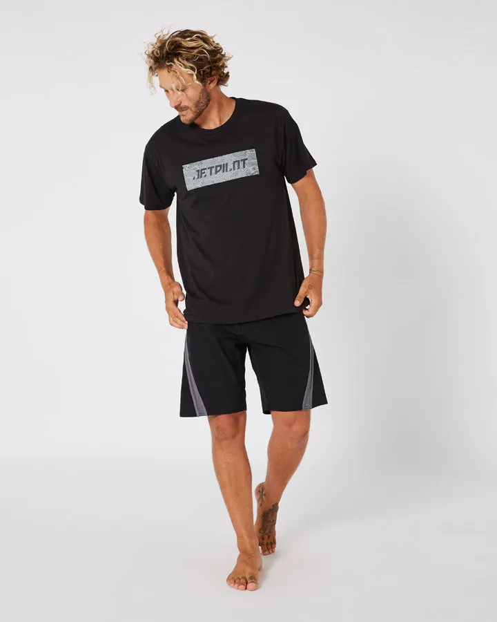 Jetpilot Profiler Mens Boardshorts - Black/Charcoal