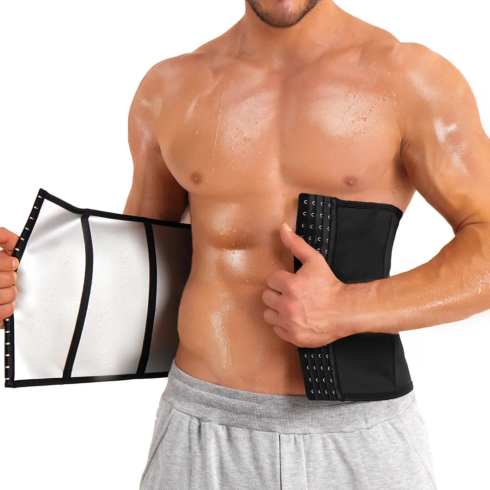 Junlan Sweat Silver Layer Fat Burning Waist Trainer