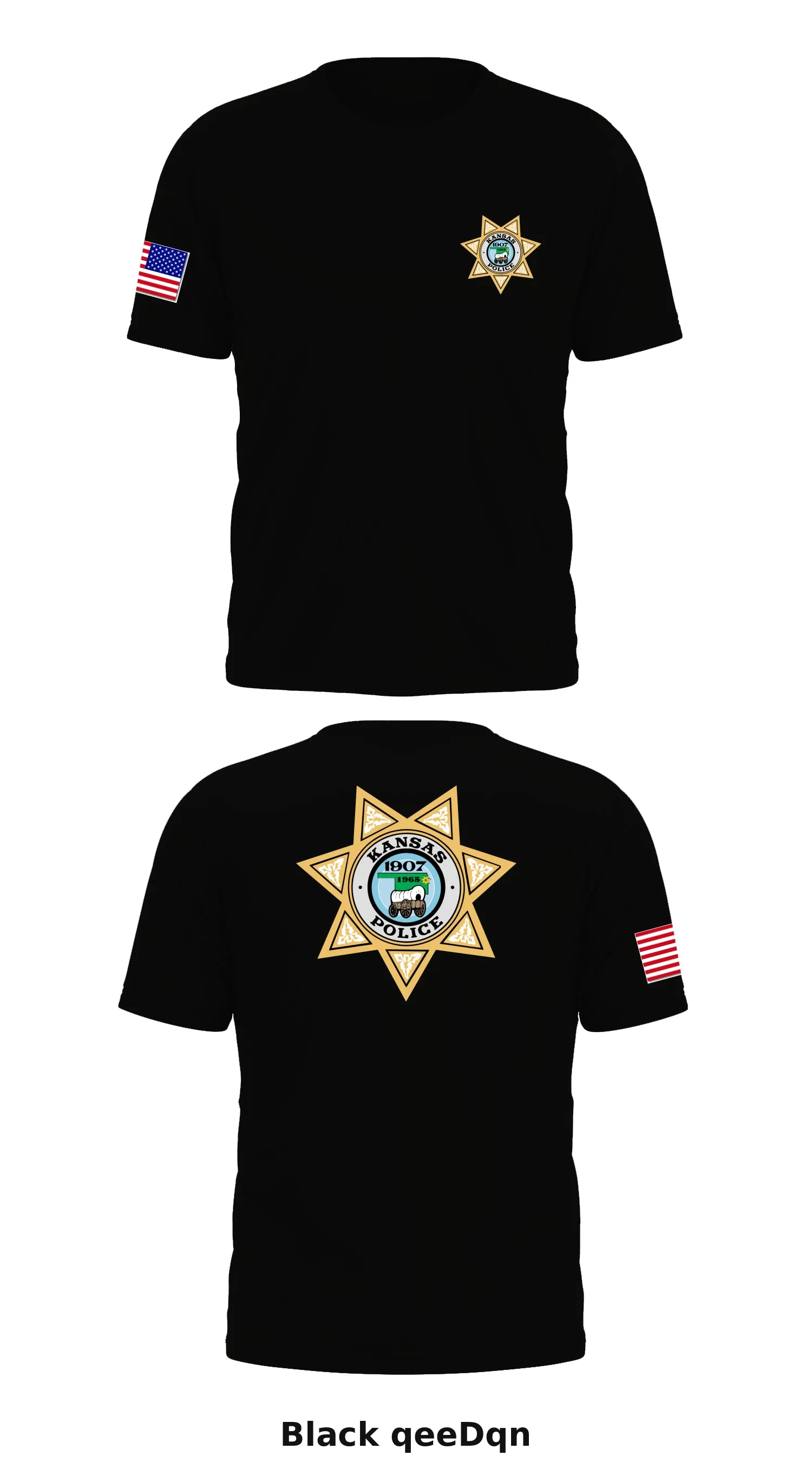 Kansas PD Store 1 Core Men's SS Performance Tee - qeeDqn