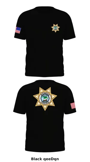 Kansas PD Store 1 Core Men's SS Performance Tee - qeeDqn