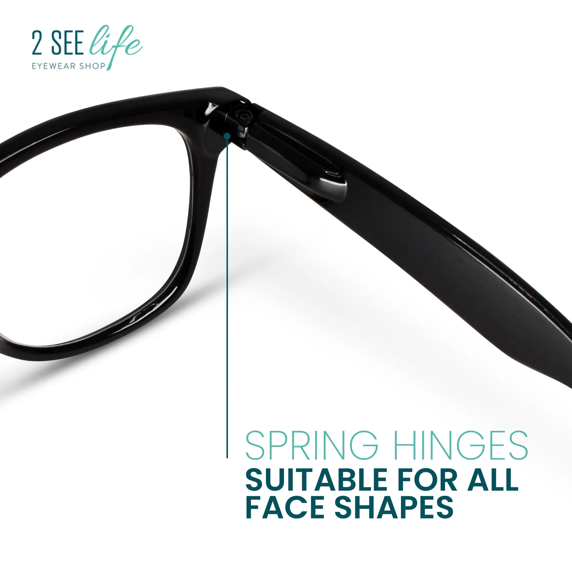 Large Retro Reading Glasses for Men | R-845