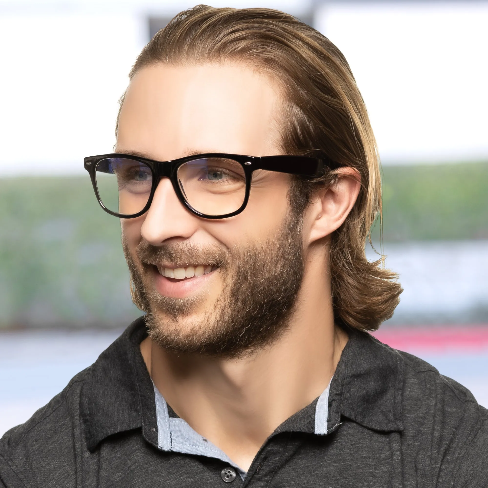 Large Retro Reading Glasses for Men | R-845