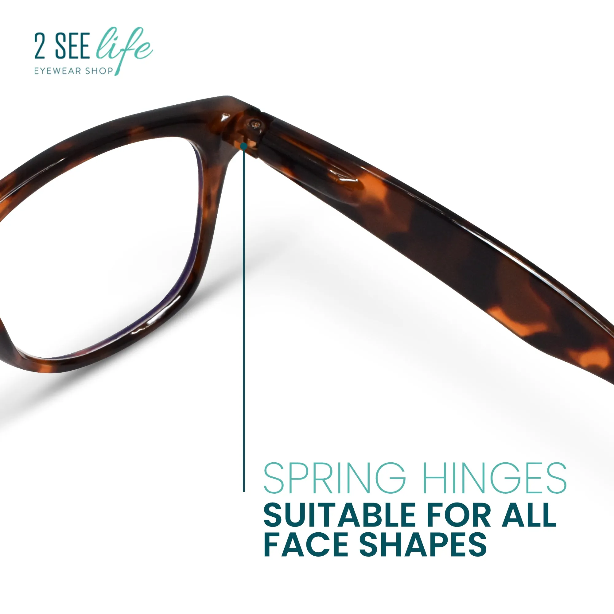Large Retro Reading Glasses for Men | R-845