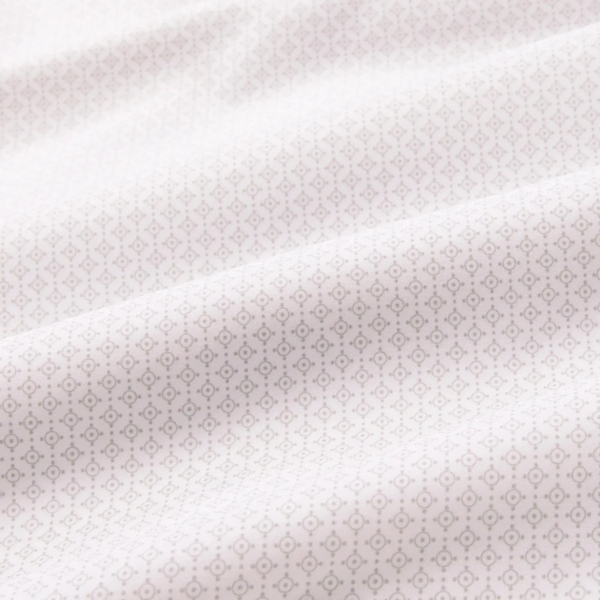 Leeward  Dress Shirt - White Circle Texture
